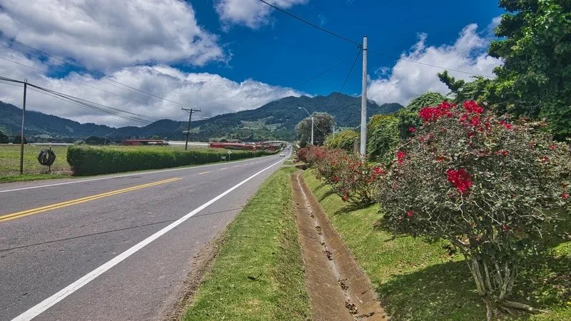 Cerro Punta green highlands and cloud forest mountain valley Chiriqui